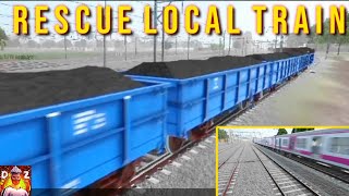 RG train tech demo diesel locomotive rescue local train game