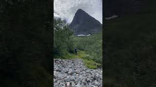 This is your sign to go camping with your dogs and visit NORWAY! #travel #hiking #mountain #dog