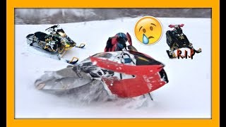 My New Sled Blew Up + 2010 Ski-Doo XRS 800