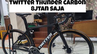 ROADBIKE TWITTER THUNDER CARBON REVIEW 8 JUTAAN SAJA