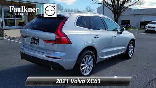 Certified 2021 Volvo XC60 Momentum, East Petersburg, PA M1875557