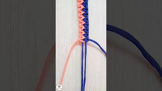 Different Way to Tie a Macrame Square Knot😍 #shorts #diy #macrame #knot #youtubeshorts #craft