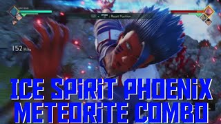 Jump Force Combo ❄️Ice Spirit Phoenix Meteorite