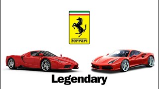 The History of Ferrari: A Journey Through Time: #ferrari #cars #shorts