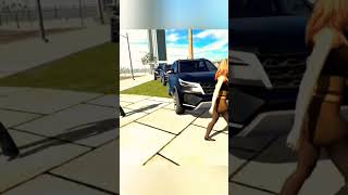 black fortuner kafila in indian bike driving 3D #mrodallinone #shorts