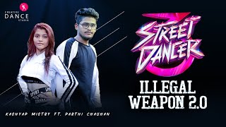 illegal Weapon 2.0 - Dance Cover | Street Dancer 3D | Kashyap Mistry Choreography ft. parthi chauhan