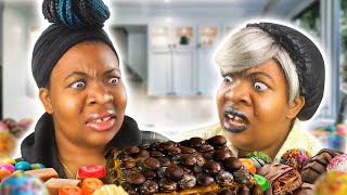 MOM'S REACTION TO OTHER MOM'S DIY HALLOWEEN CANDY 2022 | PART 1