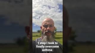 1 step I took to finally overcome asthma. Support glutathione