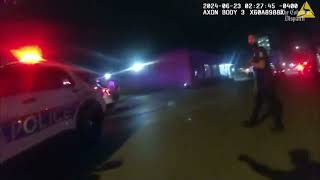 Bodycam Shows Aftermath of Columbus Shooting: 10 Injured, High-Speed Chase