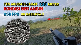 Tes Gruping jarak 132 meter ternyata hasilnya begini