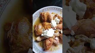 Dhabha style chicken Curry | Dahi chicken Curry #chicken #food #foodie #viral #asmr #asmrsounds