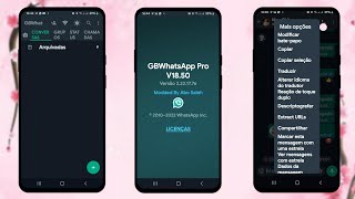 CHEGOU! NOVO WHATSAPP GB V18 SUPER ATUALIZADO  2022 COM NOVOS RECURSOS INCRÍVEIS (O Melhor)