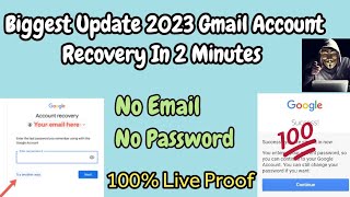 how to recover gmail account without recovery email or phone number 2023 | recover gmail password