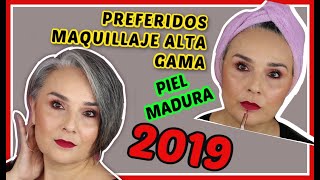 PREFERIDOS MAQUILLAJE PIEL MADURA DE ALTA GAMA (2019)