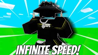 This INFINITE *SPEED GLITCH* is INSANE.. (Roblox Bedwars)