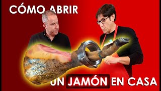 Cómo empezar un jamón en casa