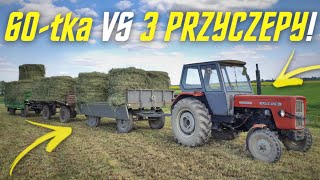 ☆ URSUS C-360 VS 3 PRZYCZEPY!? ☆ NOWY NABYTEK! ☆ SIANOKOSY 2021 ☆ URSUS ☆ ZETOR ☆ SIPMA ☆