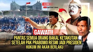 SIAP SIAP!! HUKUM INI AKAN DI JALANKAN DI PEMERINTAHAN PRABOWO, SEMUA AKAN KETAKUTAN