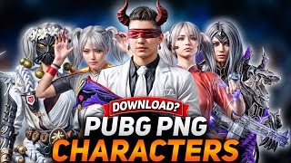 HOW TO DOWNLOAD PUBG CHARACTERS PNG|pubg characters png kahan se download karen|NewsOp93|