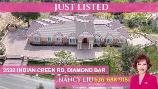 New Listing in Diamond Bar by Local Realtor Nancy Liu l 2532 Indian Creek Rd. Diamond Bar