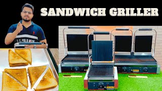 Commercial Jumbo Bread Sandwich Griller In High Quality | Working Demo | Low Investment High Returns