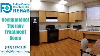 Occupational Therapy Treatment Room | Kitchen | Fulton County Health Center Rehab