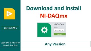 NI-DAQmx Download | LABVIEW | #DAQ #beginners