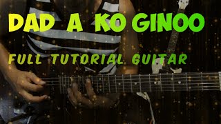 Dad-a ko GINOO full tutorial guitar