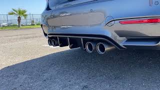 AA Equal Length Midpipes (non resonated) w/ MPE and AA GESI G-Sport Cats - 2018 F80 BMW M3. AA EL