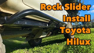 Rock Sliders Installation- Toyota Hilux