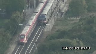 Treni in transito, partenze e arrivi visti dall'alto [1h] ETR500 600 575 675 1000 E401 464