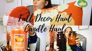 FALL DECOR HAUL & CANDLE HAUL 2019🍁 | JASMIIIN JIMENEZ