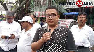 Tolak Revitalisasi, Seribuan Massa Pedagang Pusat Pasar Demo Kantor Walikota Medan