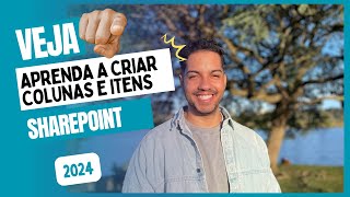 Aprenda a criar colunas e itens no SharePoint Online