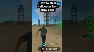 HOW TO STEAL HELICOPTER FROM ARMY BASE |