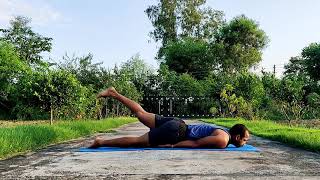 Shalabhasana Locust pose