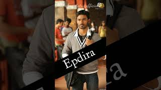 Attitude WhatsApp status 😘😘Danush mass WhatsApp status 😍