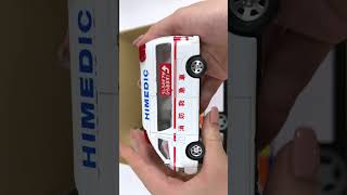 救急車のミニカー走る！緊急走行テスト！坂道走行☆ Ambulance minicars run in an emergency! Slope driving test!