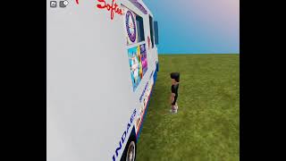 mister softee ice cream truck in roblox!