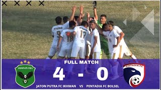 PESTA GOLL ‼️ JATON PUTRA IKHWAN SIKAT ABIS PINTADIA FC BOLSEL DENGAN SKOR TELAK [ 4-0 ]