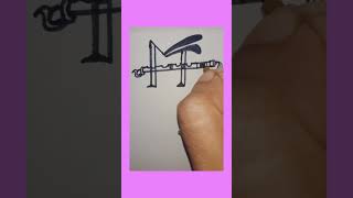 Easy drawing for letter M#shorts#like#share#subscribe..