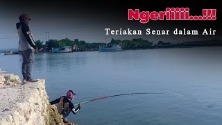 Mancing Baronang Babon, tegek sampai nyelup