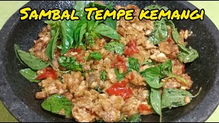 Bosan dengan olahan tempe? coba diolah jadi Sambel Tempe Kemangi,auto nambah nasi terus#sambaltempe