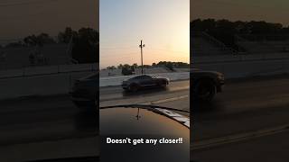 Camaro All Motor  vs Mustang All Motor #camaro #car #dragracing #mustang #viral #shorts