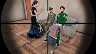 GOT CAUGHT! Two Russian GENERALS - Killed by a Canadian sniper in their villa!