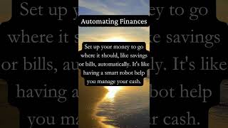 Automating Finances