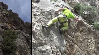 Göz Göz 6b+, VII+ Tırmanıcı: Nazmi Öztürk İzmir Kaynaklar Kaya Tırmanışı Rock Climbing Turkey