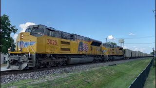 NS 703 through Wentzville Mo. with all UP power