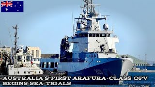 No published, Turns Out Australia's First Arafura-Class OPV Has Started Sea Trials