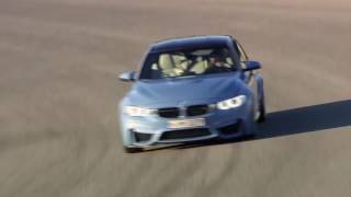 All new BMW M3 Sedan 2014 on track  BMW M3 Limousine   Rennstrecke neu